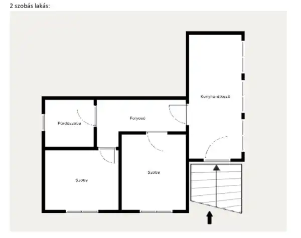 Kiadó ingatlan, Kecskéd 2 szoba 68 m² 150 E Ft/hó