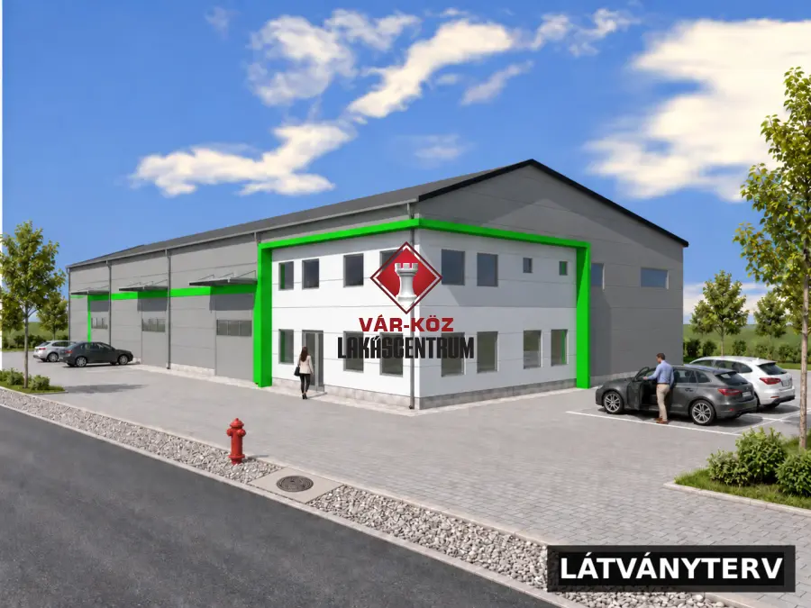 kiadó új építésű csarnok, Martonvásár