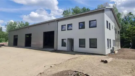 Kiadó új építésű csarnok, Martonvásár 900 m² 2.29 M Ft/hó + Áfa