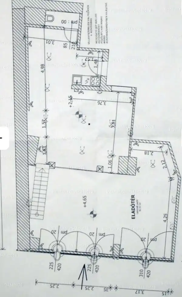 Kiadó üzlet, Budapest, VI. kerület 119 m² 1.05 M Ft/hó
