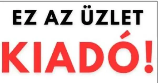 Kiadó üzlet, Tatabánya 14 m² 150 E Ft/hó
