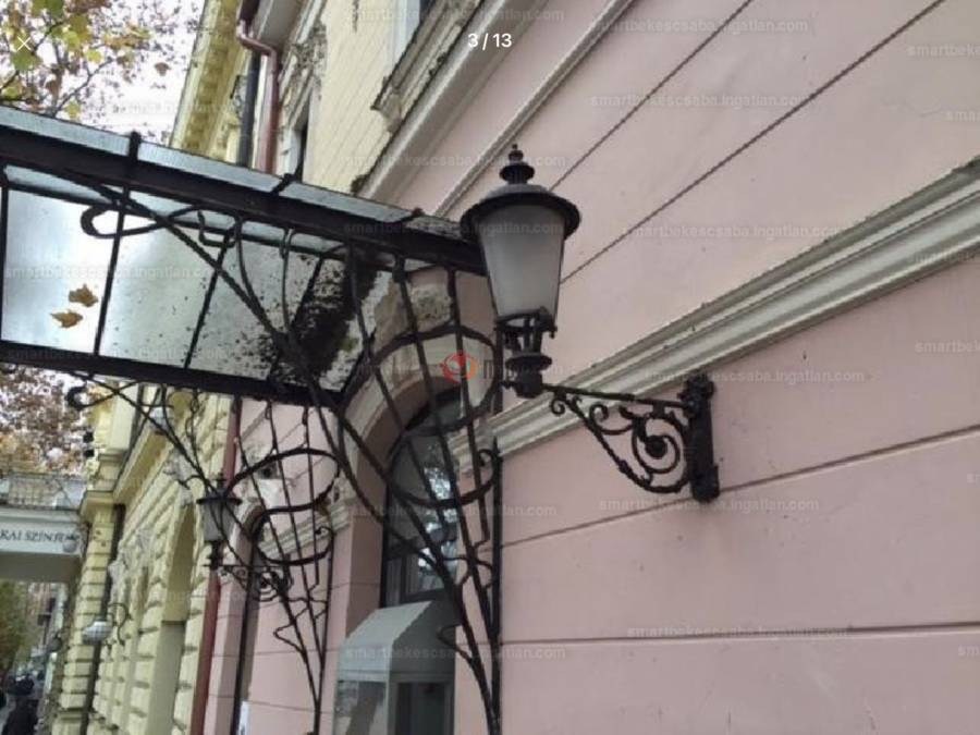 kiadó üzlethelyiség utcai bejáratos, Békéscsaba